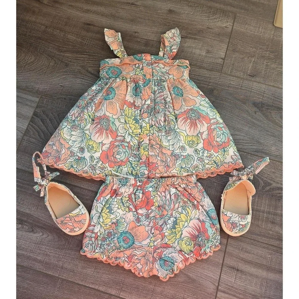 Haute hippie baby‎ girl set 3-6 mos